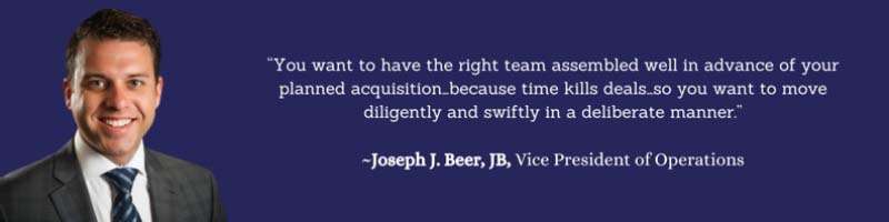Assemble the right M&A Team for Acquisition