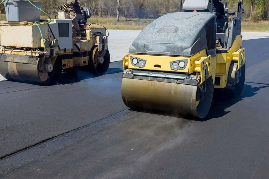 Paving for infrastructure jobs with an acquired paving business.